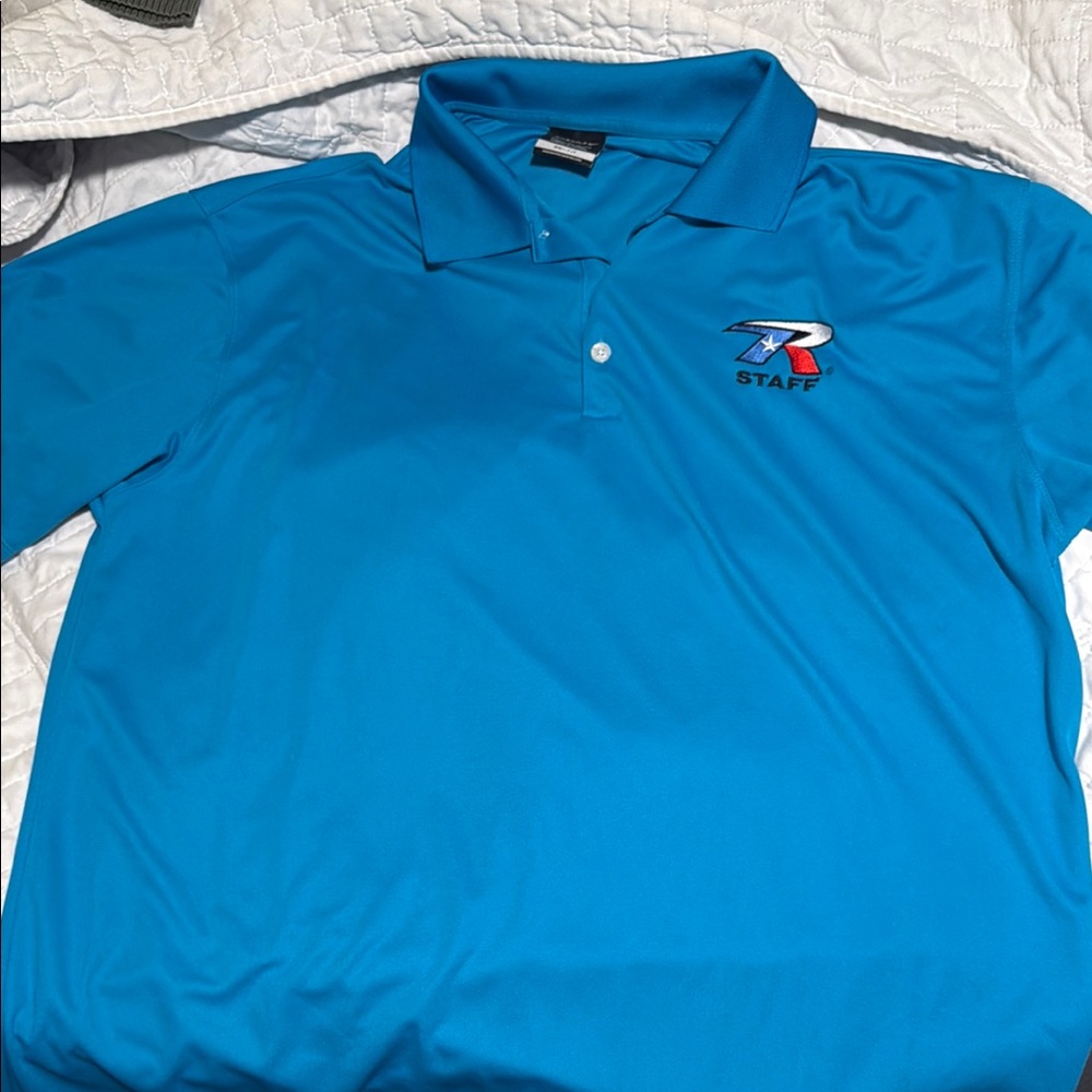 Nike Bright Blue Polo Shirt